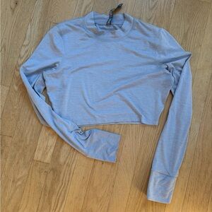 Vuori Lux long sleeve crop top